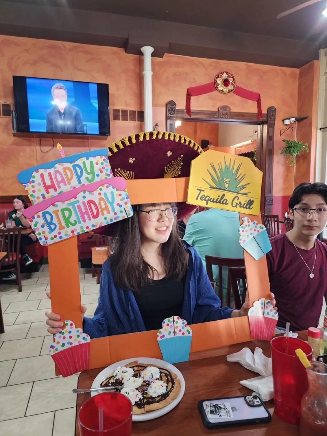 Guests dining at Tequila Grill Iowa Mexican restaurant