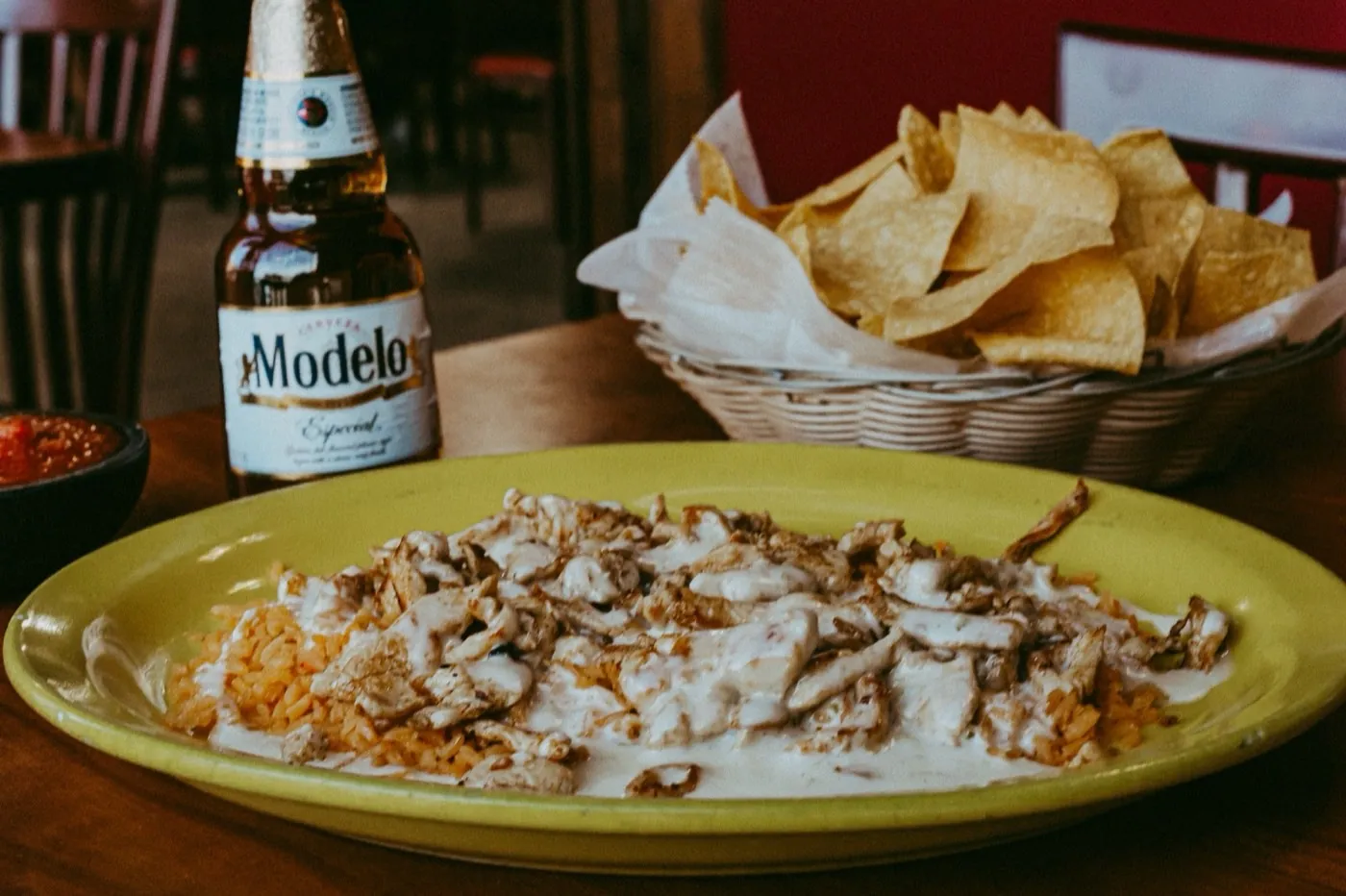 Pollo con Queso